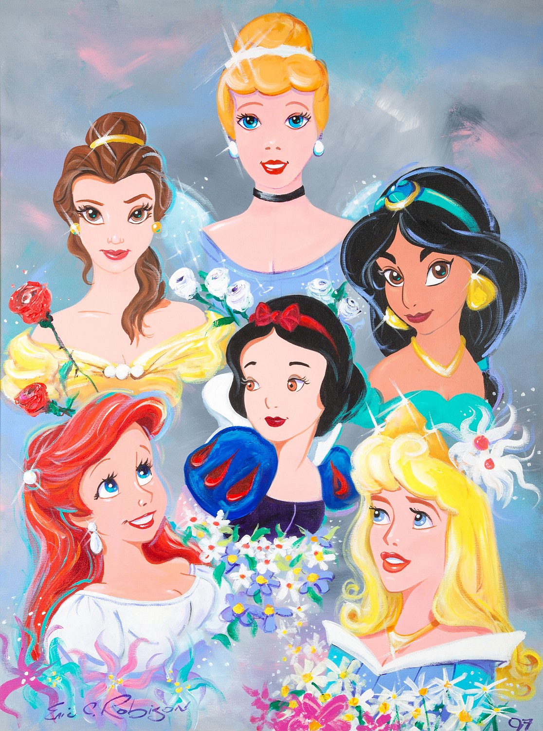 'Disney Princesses' by Eric Robison 20/21st Century