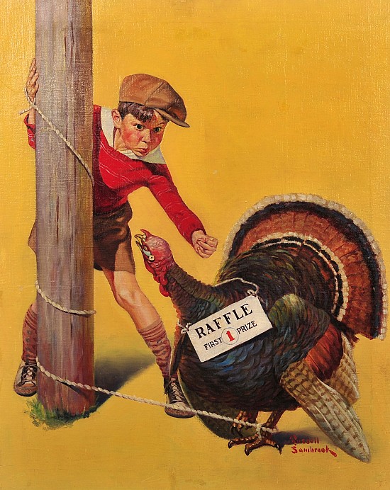 Catch the Turkey, Liberty Magazine Cover