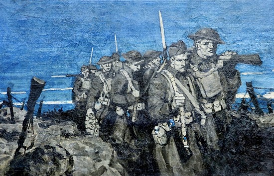 World War I Army Corps on the March