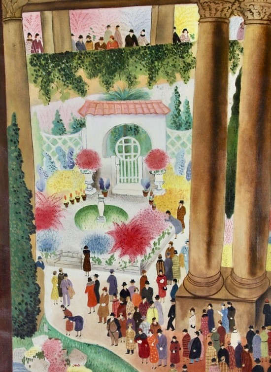 Garden Show, New Yorker Cover 