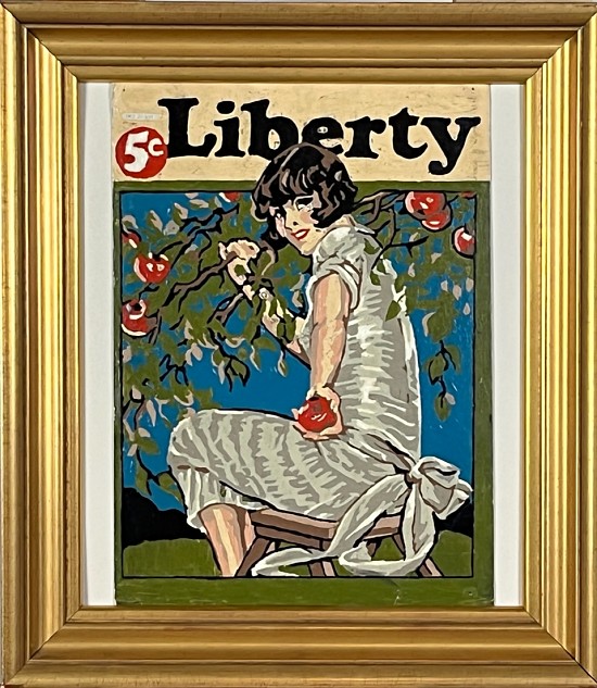 Study for cover of Liberty Magazine.