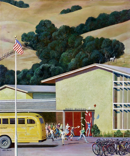 Schools Out, Saturday Evening Post Cover, June 1958