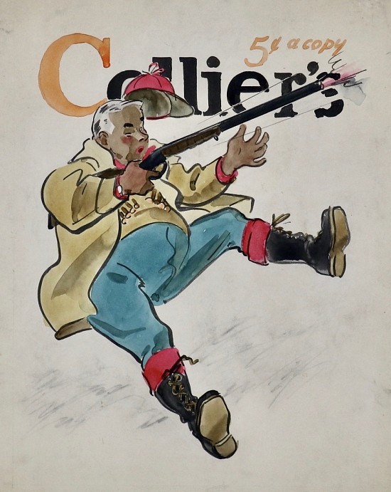 Preliminary Cover, Collier's Magazine