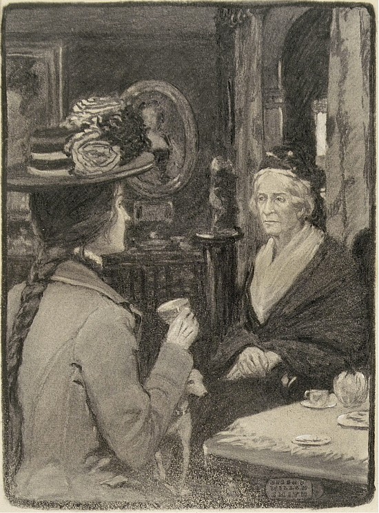 Two Women at Tea