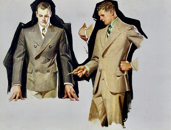Kuppenheimer Men's Clothing Advertisement study