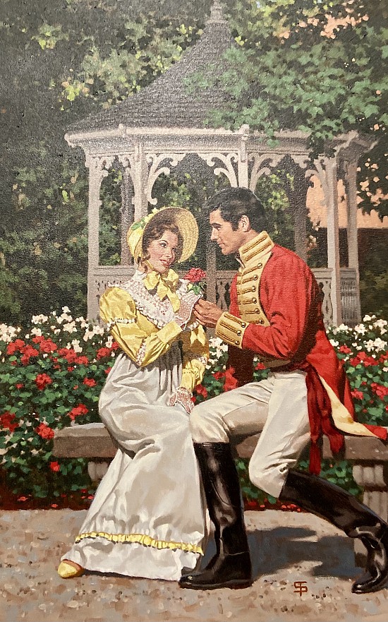 Elizabeth and the Major, Paperback Cover