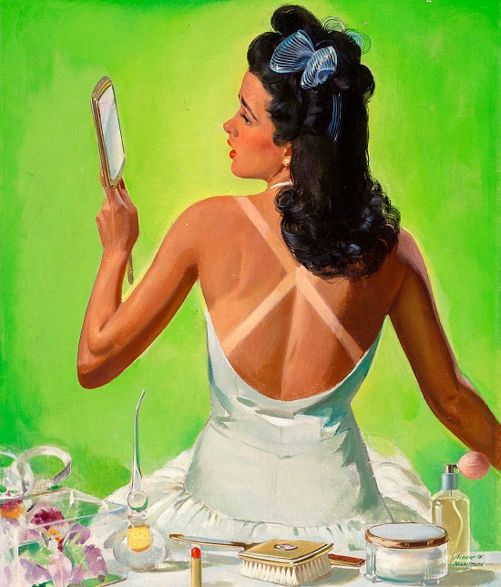 Tan Lines, The Saturday Evening Post cover, September 27, 1941