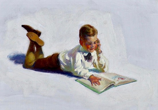 Boy Reading