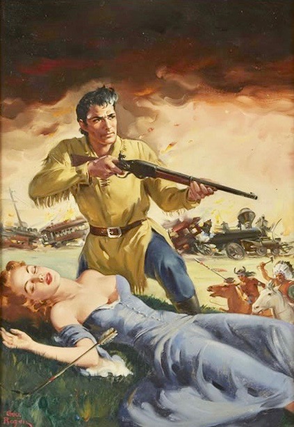 "End of Track," Paperback Cover, 1951