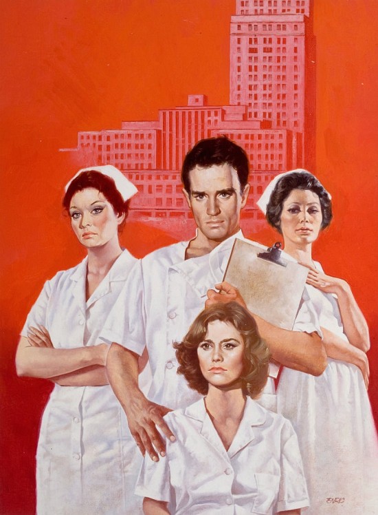 Nurses, Literary Guild, Paperback Cover