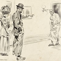 "The Prodigal," Story Illustration in Everybody's Magazine, 1908