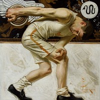 The Discus Thrower, Collier's Magazine Cover